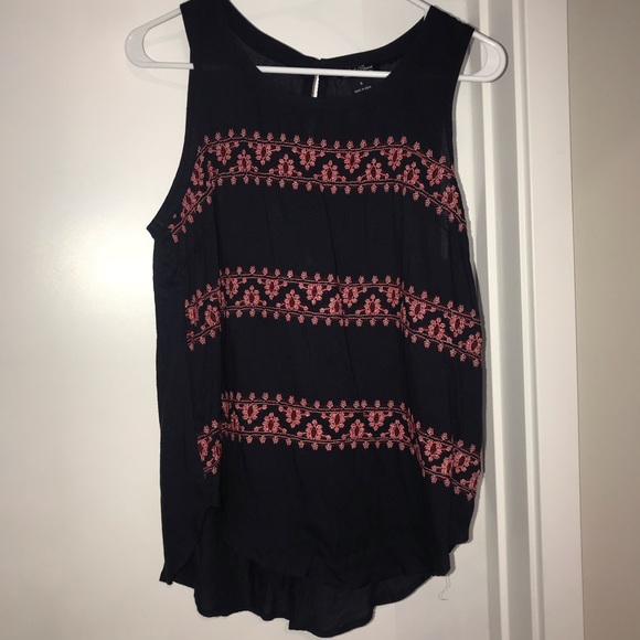 Lucky Brand Tops - Navy Blue Lucky Brand tank size small